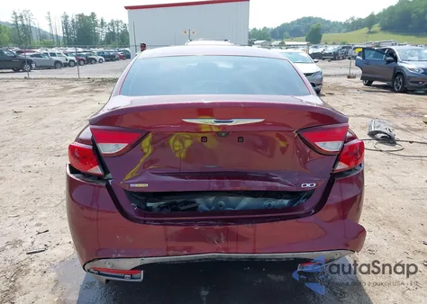 2016 Chrysler 200 Limited z USA, uszkodzony, nr VIN 1C3CCCAB0GN148978